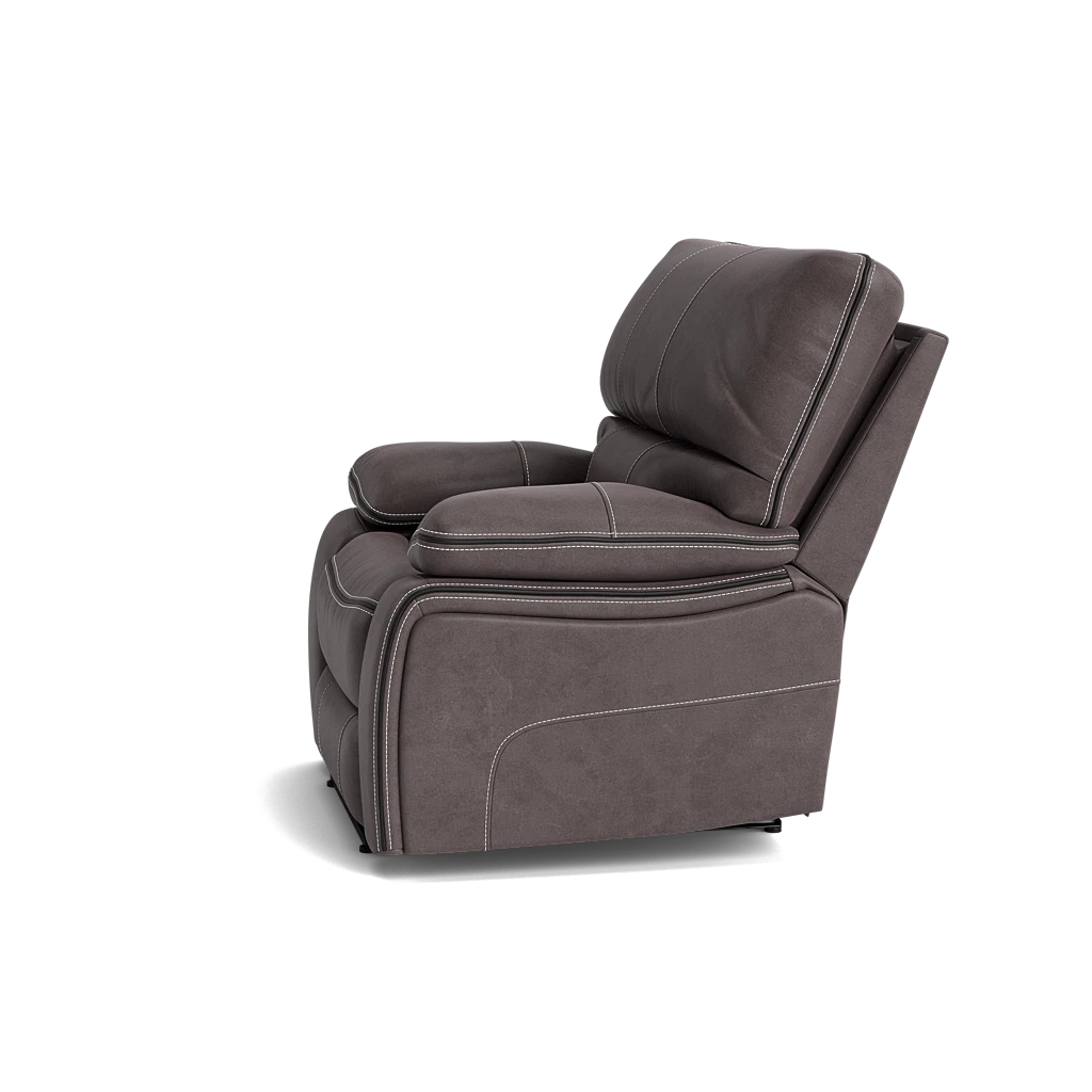 Navigator gray power reclining sofa deals